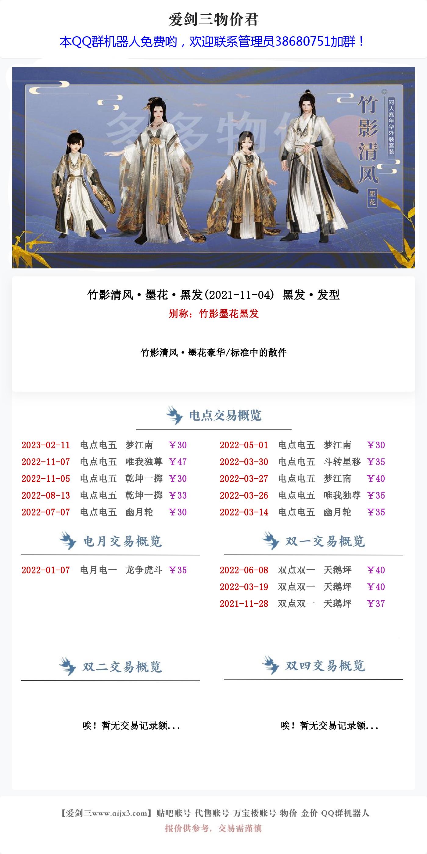 爱剑三-万宝楼号详情
